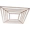 Ekena Millwork Raven Wood Fretwork Pierced Ceiling Medallion, Wood (Paint Grade), 38"OD x 14"ID x 3/8"T CMWP38X38X0375RAMF - alternate 5